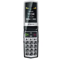 
Emporia Click supports GSM frequency. Official announcement date is  2011. Emporia Click has 2 MB of internal memory. This device has a Mediatek MT6223 (09A)/ MT6260 chipset. The main scree