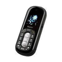 
Haier M600 Black Pearl supports GSM frequency. Official announcement date is  third quarter 2006. The device uses a OS ADI 6528 Central processing unit. Haier M600 Black Pearl has 128 MB of