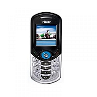 
Haier V190 supports GSM frequency. Official announcement date is  2004. Haier V190 has 2 MB of built-in memory.