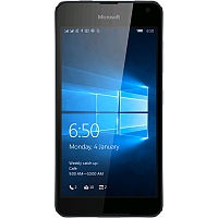 
Microsoft Lumia 650 supports frequency bands GSM ,  HSPA ,  LTE. Official announcement date is  February 2016. The device is working on an Microsoft Windows 10 with a Quad-core 1.3 GHz Cort