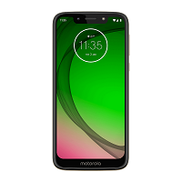 
Motorola Moto G7 Play supports frequency bands GSM ,  HSPA ,  LTE. Official announcement date is  February 2019. The device is working on an Android 9.0 (Pie) with a Octa-core (4x1.8 GHz Kr