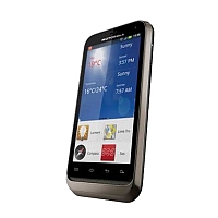 
Motorola DEFY XT XT556 supports frequency bands CDMA and EVDO. Official announcement date is  July 2012. The device is working on an Android OS, v2.3 (Gingerbread) with a 1 GHz processor an