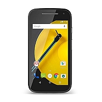 
Motorola Moto E Dual SIM (2nd gen) supports frequency bands GSM ,  HSPA ,  LTE. Official announcement date is  March 2015. The device is working on an Android OS, v5.0 (Lollipop) with a Qua