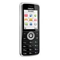 
Philips E100 supports GSM frequency. Official announcement date is  October 2008. The phone was put on sale in June 2009. Philips E100 has 2 MB of built-in memory. The main screen size is 1