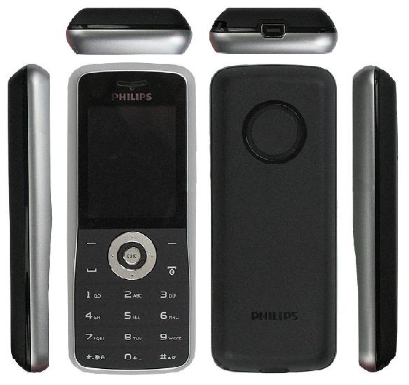 Philips E100 K Mobile E100 - description and parameters