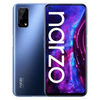 
Realme Narzo 30 5G supports frequency bands GSM ,  HSPA ,  LTE ,  5G. Official announcement date is  May 26 2021. The device is working on an Android 11, Realme UI 2.0 with a Octa-core (2x2