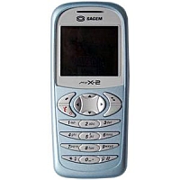 
Sagem MY X-2 posiada system GSM. Data prezentacji to  2003 trzeci kwartał.