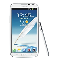 
Samsung Galaxy Note II CDMA supports frequency bands GSM ,  CDMA ,  HSPA ,  EVDO ,  LTE. Official announcement date is  Third quarter 2012. The device is working on an Android OS, v4.1 (Jel