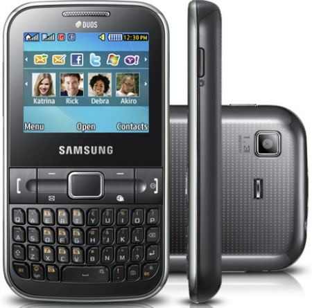 Samsung Ch@t 322 - description and parameters