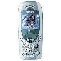 
Siemens MC60 posiada system GSM. Data prezentacji to  trzeci kwartał 2003. Urządzenie Siemens MC60 posiada 1 MB wbudowanej pamięci.