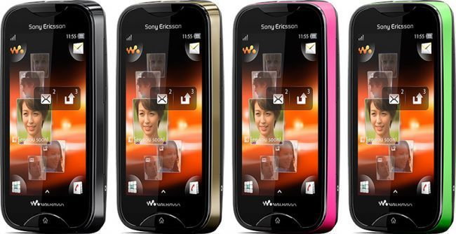 Sony Ericsson Mix Walkman - description and parameters