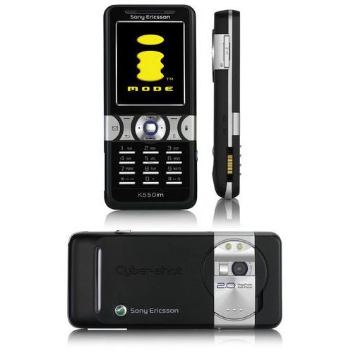 Sony Ericsson K550im - description and parameters