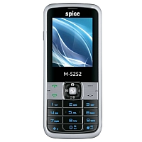 
Spice M-5252 supports GSM frequency. Official announcement date is  2010.