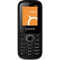 
Unnecto Primo posiada system GSM. Data prezentacji to  2013. Urządzenie Unnecto Primo posiada 32 MB + 32 MB wbudowanej pamięci. Rozmiar głównego wyświetlacza wynosi 1.8 cala  a jego ro