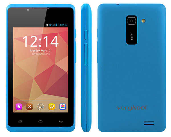 verykool s401 - description and parameters