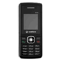 
Vodafone 225 supports GSM frequency. Official announcement date is  May 2007. Vodafone 225 has 4 MB of built-in memory.
Manufactured by ZTE
