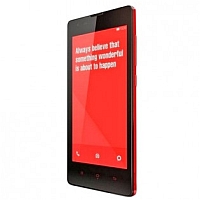 
Xiaomi Redmi 1S supports frequency bands GSM and HSPA. Official announcement date is  May 2014. The device is working on an Android OS, v4.3 (Jelly Bean) actualized v4.4 (KitKat) with a Qua