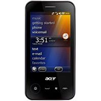 
Acer neoTouch P300 supports frequency bands GSM and HSPA. Official announcement date is  February 2010. The device is working on an Microsoft Windows Mobile 6.5.3 with a 528 MHz ARM 11 proc
