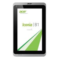 
Acer Iconia B1-721 supports frequency bands GSM and HSPA. Official announcement date is  January 2014. The device is working on an Android OS, v4.2 (Jelly Bean) with a Dual-core 1.3 GHz Cor