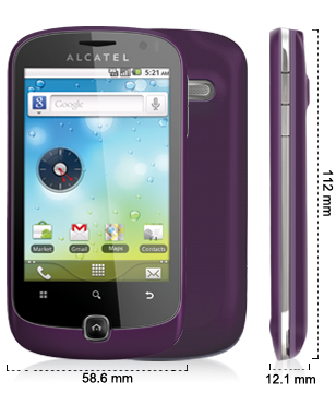 Alcatel OT-990 - descripción y los parámetros