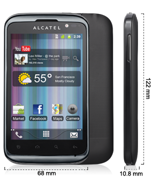 Alcatel OT-991 OT 991 - description and parameters