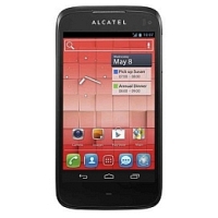 
Alcatel OT-997 supports frequency bands GSM and HSPA. Official announcement date is  August 2012. The device is working on an Android OS, v4.0 (Ice Cream Sandwich) with a Dual-core 1 GHz Co