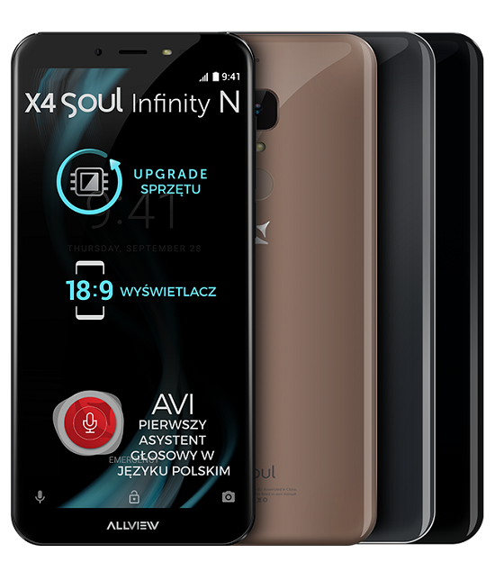 Allview X4 Soul Infinity N - description and parameters