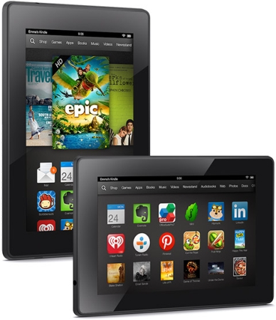 Amazon Kindle Fire HD (2013) - Beschreibung und Parameter