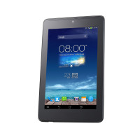 
Asus Fonepad 7 supports frequency bands GSM ,  HSPA ,  LTE. Official announcement date is  September 2013. The device is working on an Android OS, v4.2 (Jelly Bean) actualized v4.4.2 (KitKa