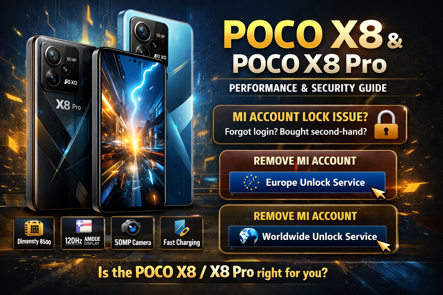 POCO X8 and POCO X8 Pro ? performance-focused smartphones and what you should know