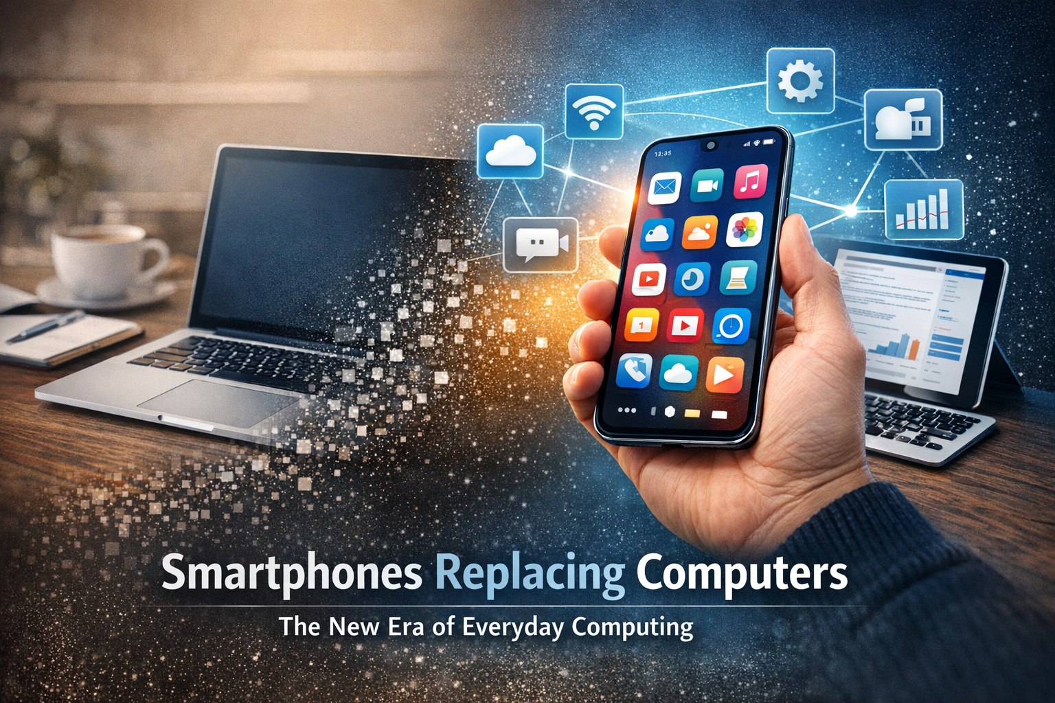How smartphones are replacing traditional computers in everyday use