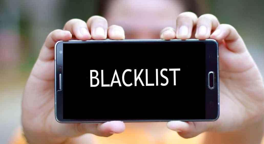 What are the consequences of using a blacklisted device?