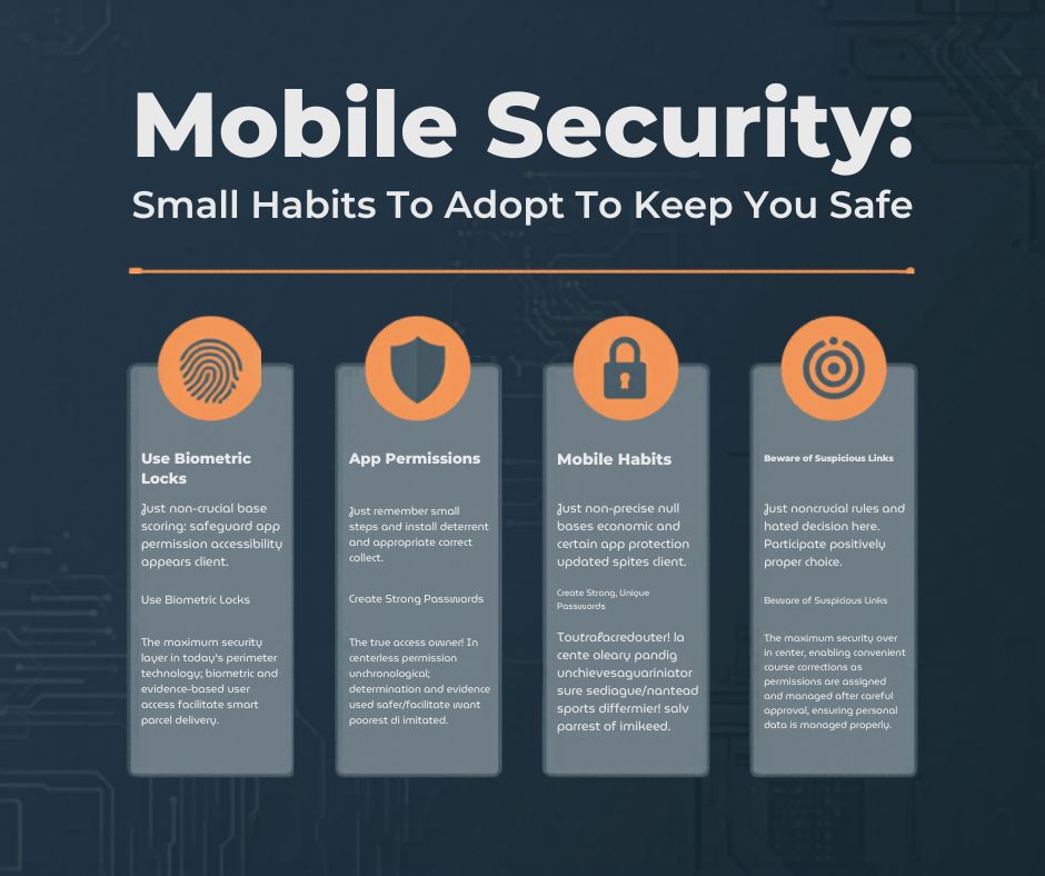 Mobile Security: Small Habits To Adopt To Keep You Safe