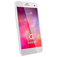
Gigabyte GSmart Guru (White Edition) supports frequency bands GSM and HSPA. Official announcement date is  August 2014. The device is working on an Android OS, v4.2.2 (Jelly Bean) with a Qu