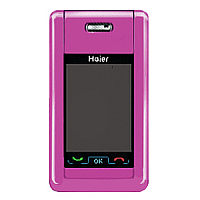 
Haier M2000 besitzt das System GSM. Das Vorstellungsdatum ist  2005. Die Größe des Hauptdisplays beträgt 1.8 Zoll  und seine Auflösung beträgt 128 x 160 Pixel . Die Pixeldichte beträg