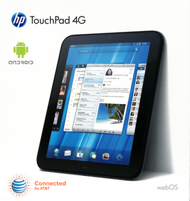HP TouchPad 4G - opis i parametry