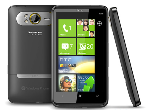 HTC HD7S - description and parameters