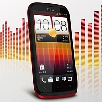 
HTC Desire Q supports frequency bands GSM and HSPA. Official announcement date is  April 2013. The device is working on an Android OS, v4.0 (Ice Cream Sandwich) with a 1 GHz Cortex-A5 proce