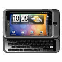 
HTC Desire Z supports frequency bands GSM and HSPA. Official announcement date is  September 2010. The device is working on an Android OS, v2.2 (Froyo) actualized v2.3 (Gingerbread) with a 