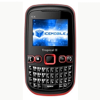 
Icemobile Tropical II supports GSM frequency. Official announcement date is  May 2011. The main screen size is 1.8 inches  with 160 x 128 pixels  resolution. It has a 114  ppi pixel density