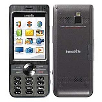 
i-mobile TV 626 supports GSM frequency. Official announcement date is  July 2008. The phone was put on sale in  2008. i-mobile TV 626 has 87 MB of built-in memory. The main screen size is 2