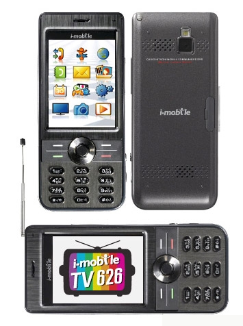 i-mobile TV 626 - description and parameters