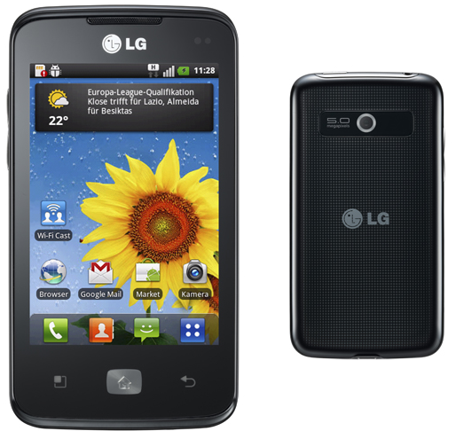 LG Univa E510 - description and parameters