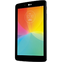 
LG G Pad 7.0 doesn't have a GSM transmitter, it cannot be used as a phone. Official announcement date is  May 2014. The device is working on an Android OS, v4.4.2 (KitKat) actualized v5.0 (
