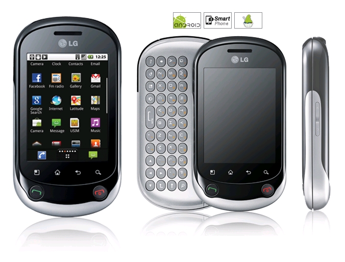 LG Optimus Chat C550 - descripción y los parámetros