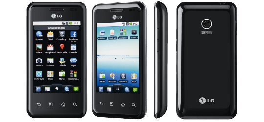 LG Optimus Chic E720 - description and parameters