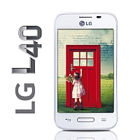 
LG L40 D160 supports frequency bands GSM ,  CDMA ,  HSPA ,  EVDO. Official announcement date is  February 2014. The device is working on an Android OS, v4.4.2 (KitKat) with a Dual-core 1.2 