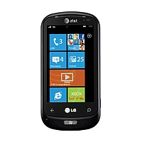 
LG C900 Optimus 7Q  supports frequency bands GSM and HSPA. Official announcement date is  October 2010. The device is working on an Microsoft Windows Phone 7 with a 1 GHz Scorpion processor