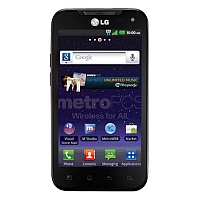 
LG Connect 4G MS840 supports frequency bands CDMA ,  EVDO ,  LTE. Official announcement date is  January 2012. The device is working on an Android OS, v2.3.5 (Gingerbread) with a Dual-core 