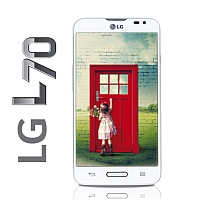 
LG L70 D320N supports frequency bands GSM and HSPA. Official announcement date is  February 2014. The device is working on an Android OS, v4.4.2 (KitKat) with a Dual-core 1.2 GHz Cortex-A7 